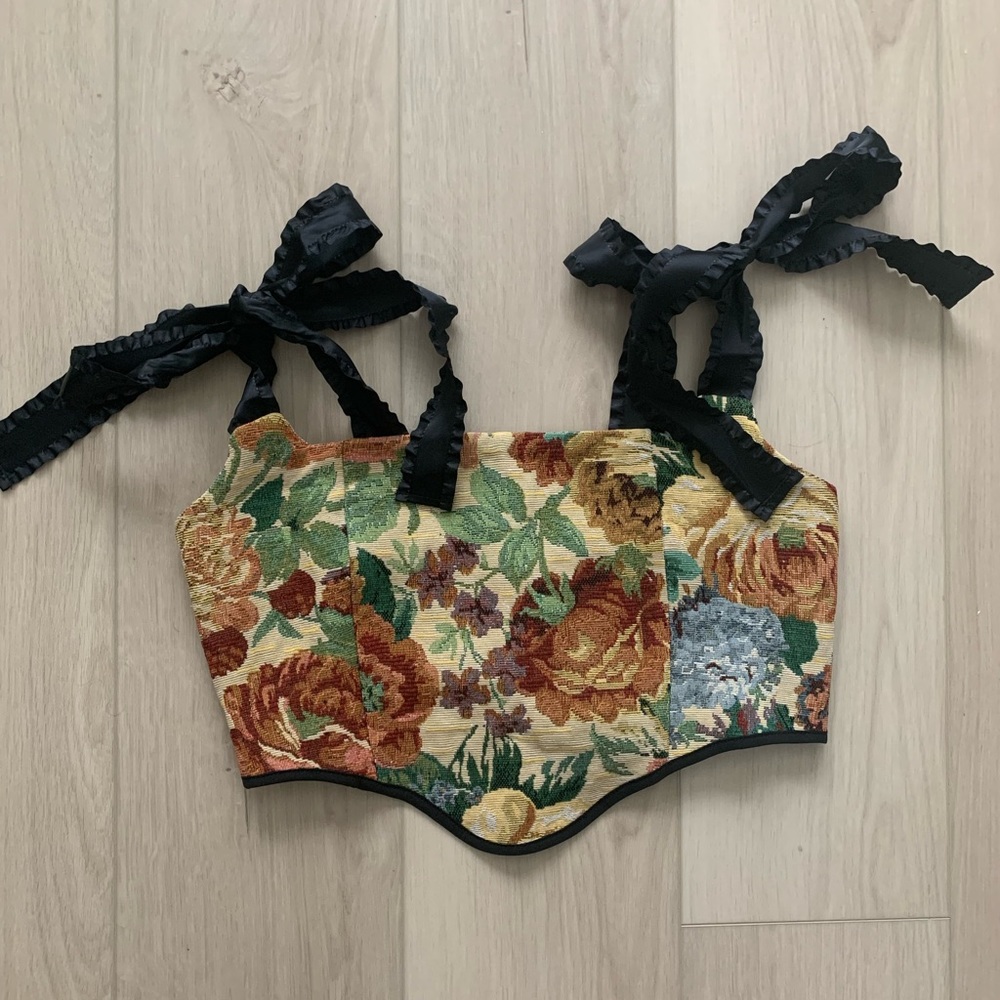 Vintage inspired corset